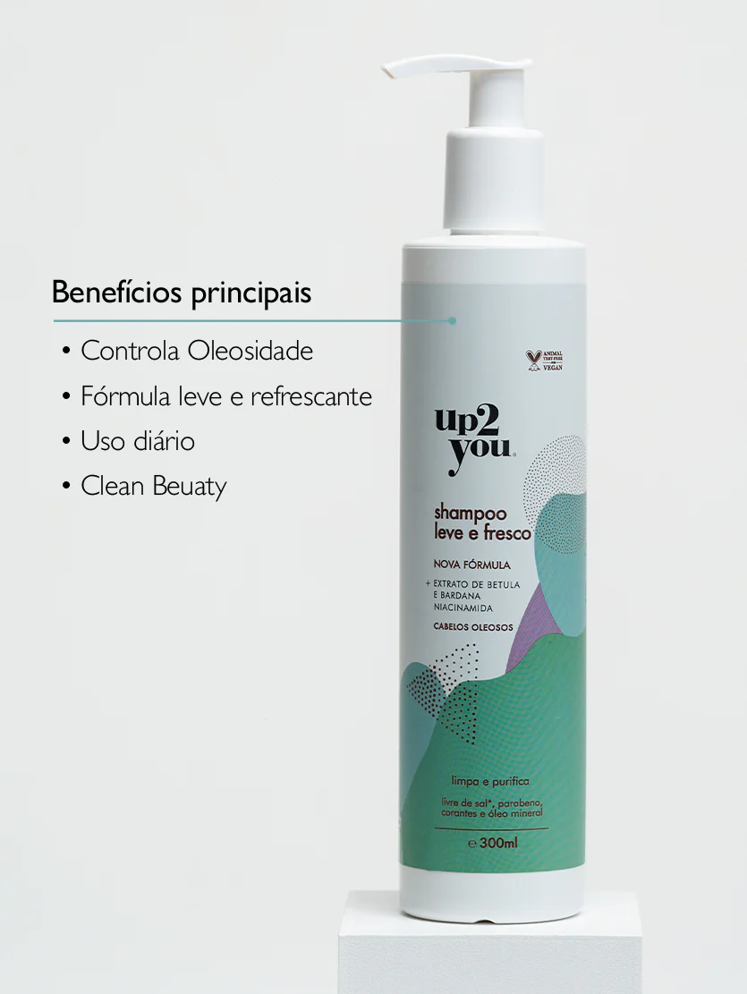Shampoo Leve e Fresco 300ml - Image 3