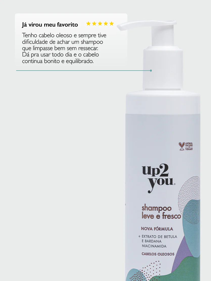 Shampoo Leve e Fresco 300ml - Image 6