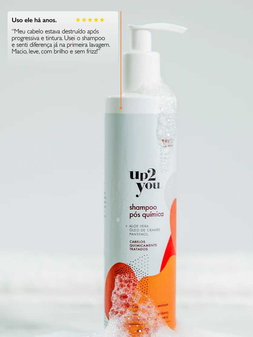 Shampoo Pós Química 300ml - Image 4